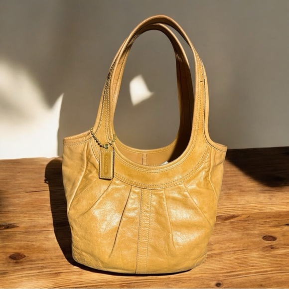 Coach Ergo Pleated Shoulder Bag - Picture 1 of 10